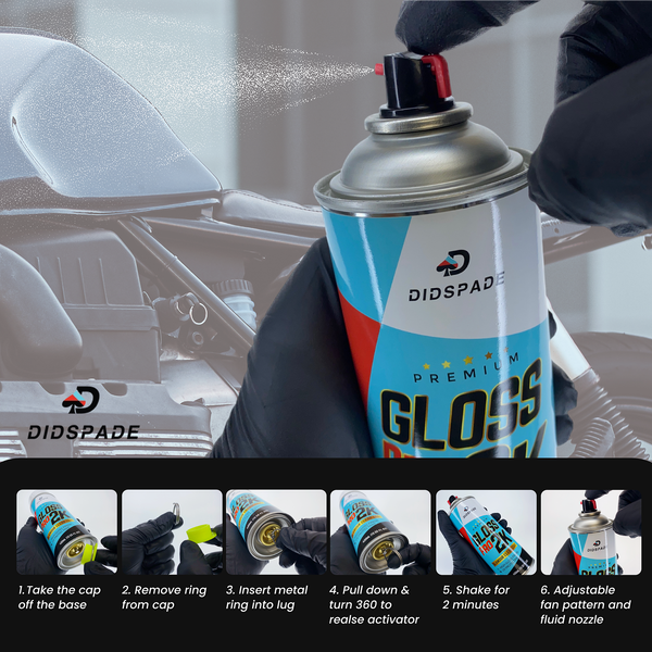 Gloss Pro 2K Glamour Clear Coat Aerosol - Didspade