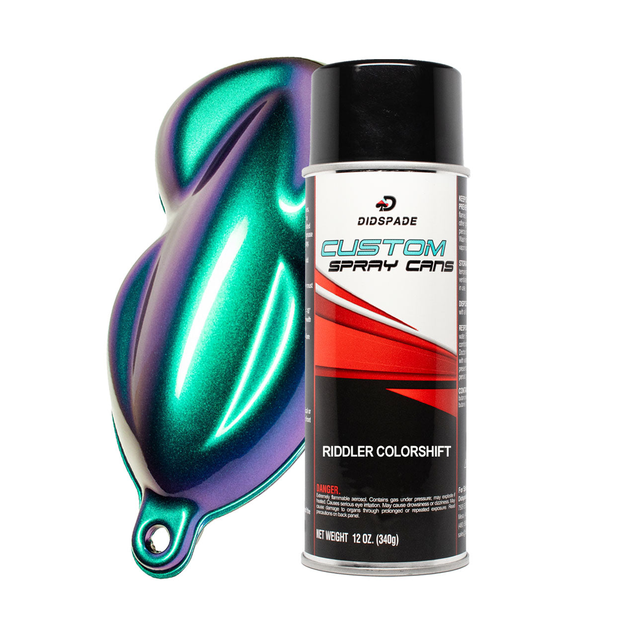 The Riddler Can Riddler ColorShift Spray Can - Didspade