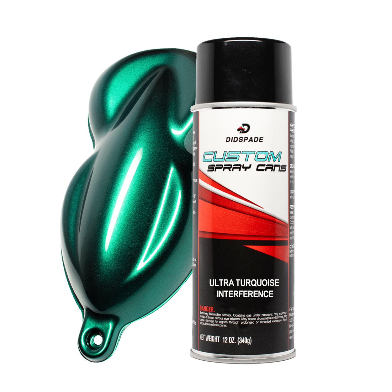 Ultra Turquoise Interference Spray Can