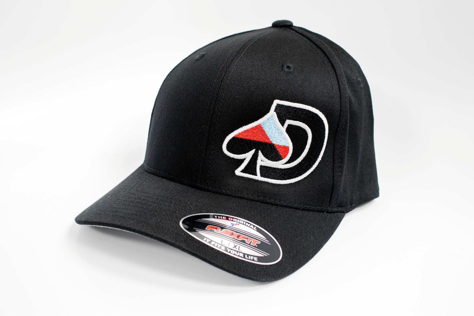 Embroidered Flexfit Black